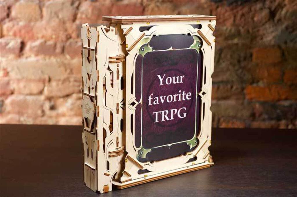 Ugears Game Master Screen 70070 Деревянный пазл 3D-пазл Сборка без клея и инструментов,