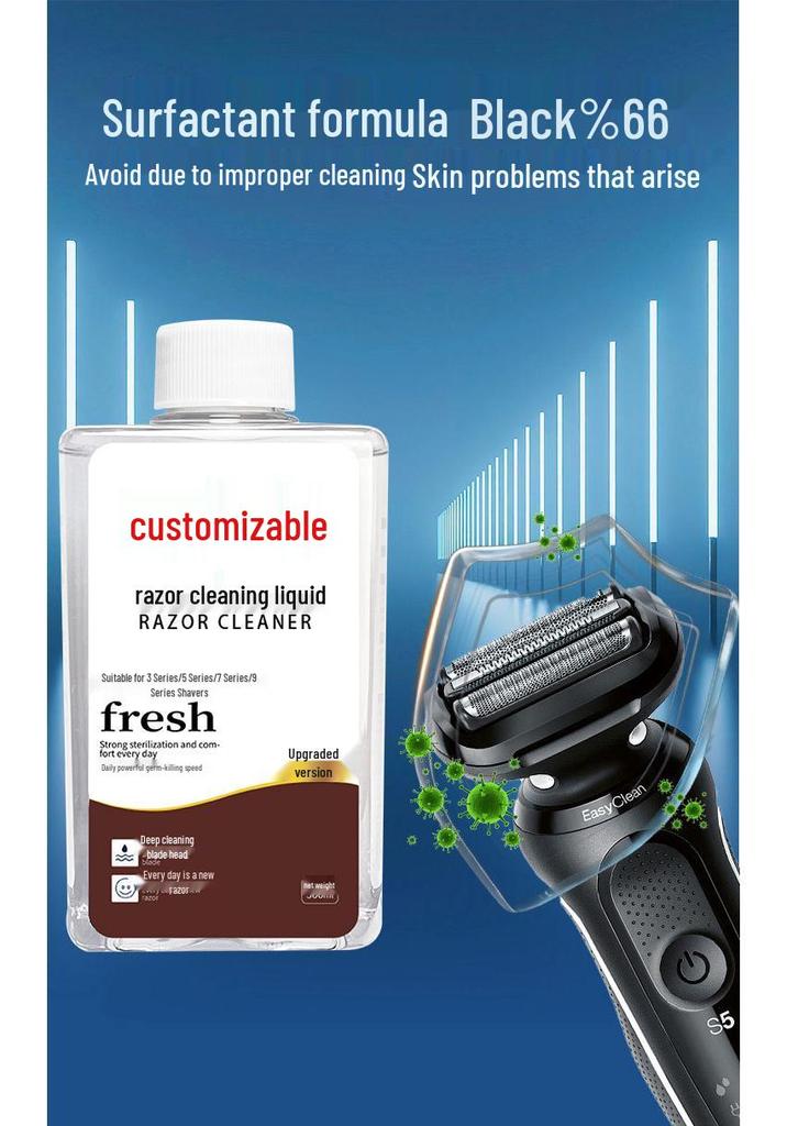 Жидкость для очистки бритвы Braun для картриджа-refill CCR4/CCR2E