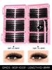 Xiaomi GROINNEYA Lash Clusters Kit Cat Lashes 640 Pcs with Lash Bond & Seal Cluster Eyelash Extensions Eyelash Clusters Kit DIY at Home