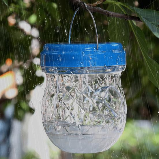 Солнечная светодиодная ловушка для насекомых, двойное подвешивание, репеллент от полетов, удобная камера, быстрая полетка