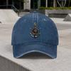 Vintage Nautical Compass Anchor Baseball Cap  Adjustable Duckbill Hat for Unisex  Women Outdoor Vacation Unisex