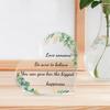 Love Acrylic English Slogan Graduation Gift Desktop Beautification Decoration Ornament