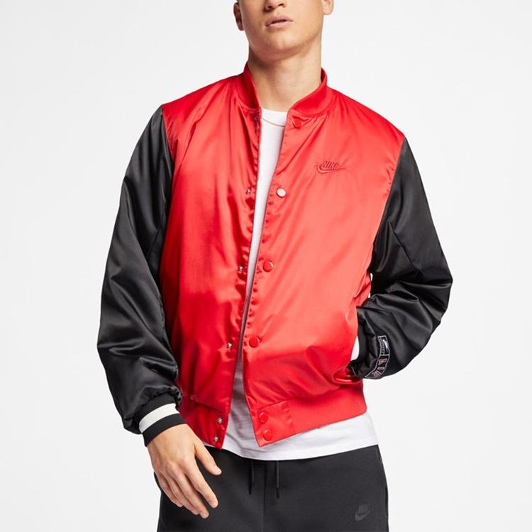 Nike Air Woven Sports Jacket Asia Sizing 'Red' Men's AR1838-657
