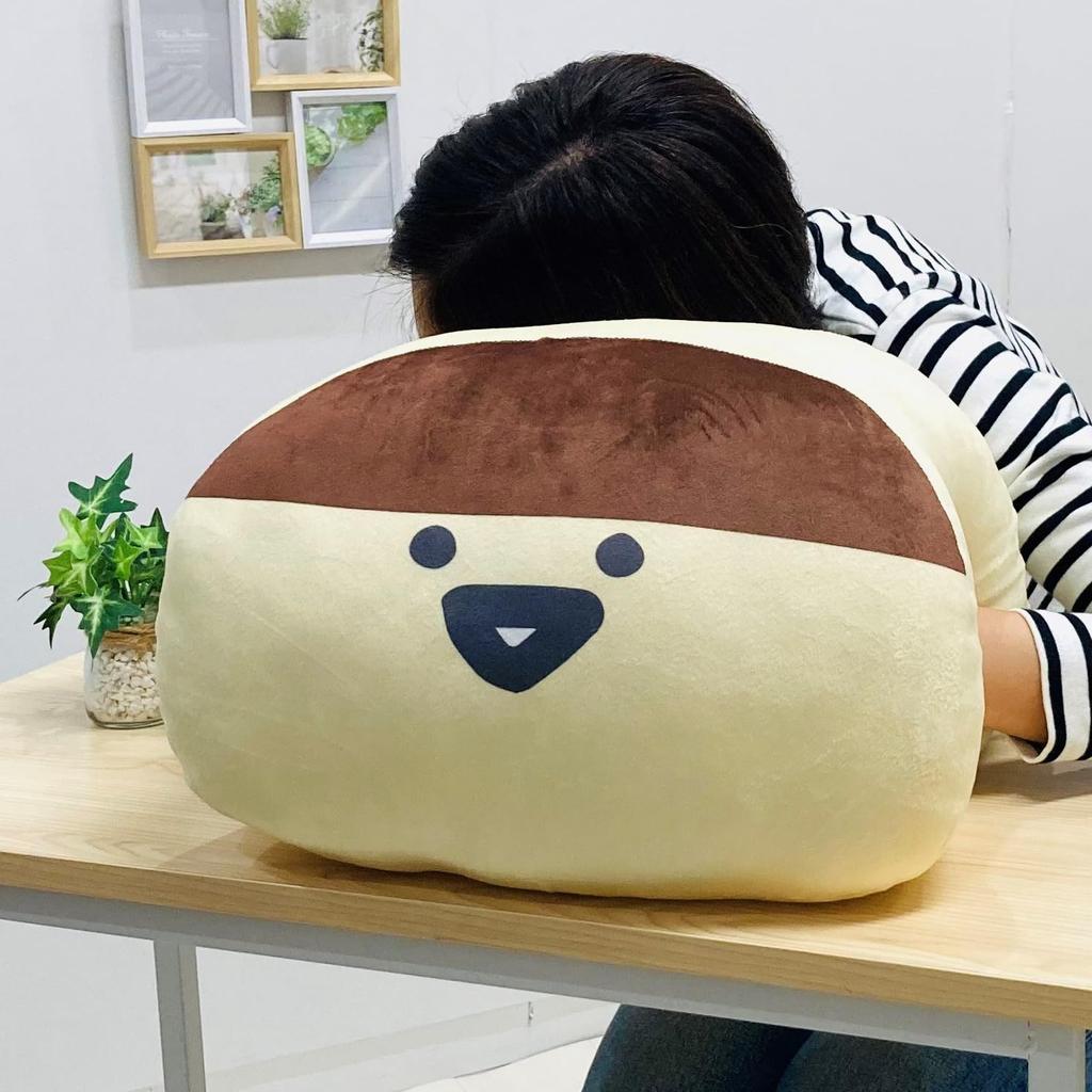 MORIPiLO Body Pillow to Me Soft and Soft to the Plush Nap Morishita Makura "Obungu Issho" (Hug Cushion) - Touch, Toy, Pillow, 40x25x25cm, Yellow,