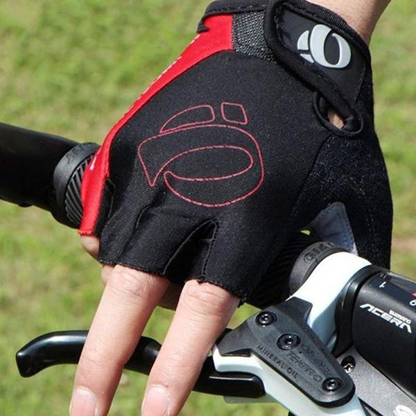 1 Pair Gel Half Finger Cycling Gloves Road Bike Workout Gloves for Men and Women