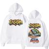 Madlib Doom Print Hoodies Pullover Singer Madvillain Mf Doom Amazing Hoodie Men Women Hip Hop Sweatshirt Pullover Tracksuit Female Male Clothing