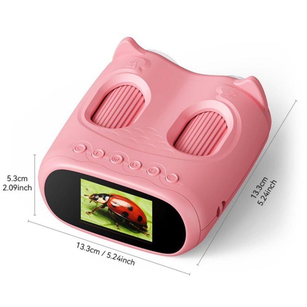 Creative Children's Digital Microscope 2 Inch IPS Screen Mini Portable Microscope Laboratory