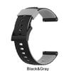 New Sports Two-color Wristband Bracelet Band Watch Strap