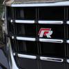 RUNTB1 1pc 3D Metal Car Front Grille Emblem Side Rear Trunk Badge Sticker for VW Rline R Logo Polo Passat B5 B7 Golf 8 7 Jetta Touareg