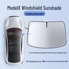 Солнцезащитный козырек на лобовое стекло Tesla Model Y/3: Теплоизоляция и светоблокировка