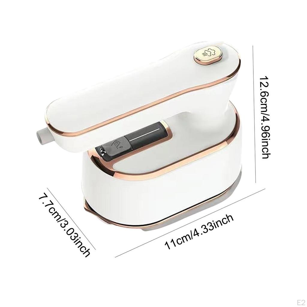 Compact Clothes Steamer with US Plug for Travel