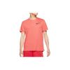 Logo Print Round Neck Pullover Short Sleeve T-Shirt Men Tops Red CZ1182-673