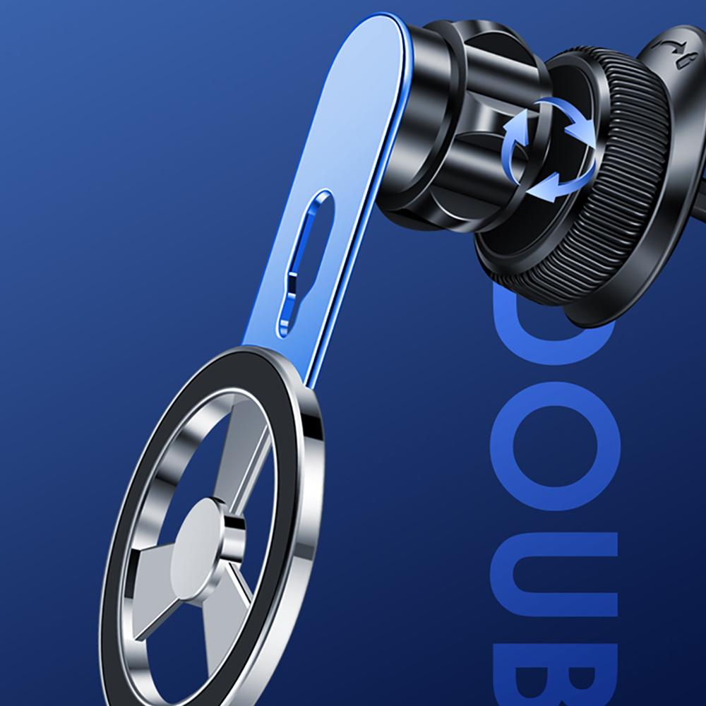 Для автомобильного крепления Mag-Safe [поворотное автомобильное крепление для телефона на вентиляционную решетку] Магнитный держатель для телефона в машину, автомобильный держатель для сотового телефона с функцией Hands Free