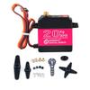 Set of 4 DS3218 Waterproof 20KG Digital Servo, Full Metal Digital Steering Servo with 25T Servo Arm for RC (180)