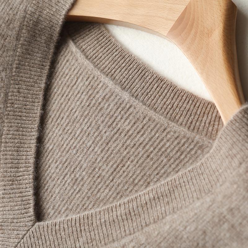 Женское платье-свитер 100% шерсть MODERN NEW SAGA V-образный вырез трикотажный длинный пуловер зимние джемперы шерстяное длинное платье женское