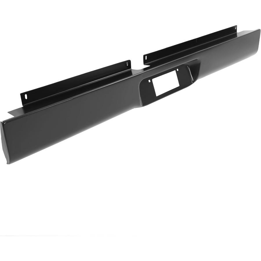 Задний бампер Roll Pan Совместим с Dodge Dakota 1997-2004 Задний Rollpan с ящиком для номерного знака Прочная сталь Электрофорезное покрытие в