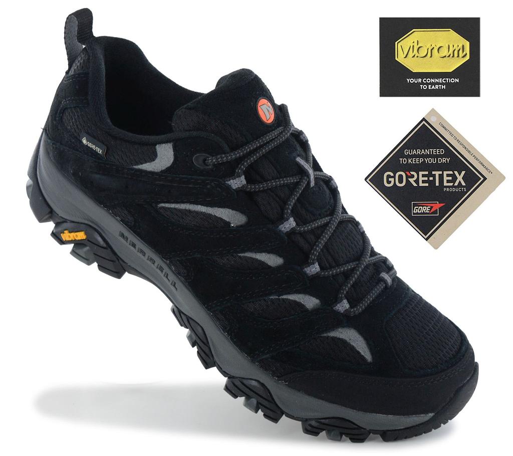 Merrell Moab 3 GTX GORE-TEX - Мужские походные ботинки Треккинговые ботинки Черные J036253 ОРИГИНАЛ