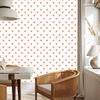 Hearts Wallpaper White, Peach and Cream 50x1000