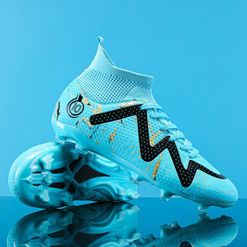 Мужские футбольные бутсы Сверхлегкие футбольные бутсы большого размера. Кроссовки для мальчиков. Нескользящие футбольные бутсы AG/TF. Ботильоны унисекс.