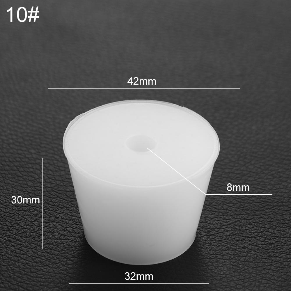 Силиконовая водопроводная труба, устойчивая к щелочам, коническая крышка для ферментера, силиконовая пробка для бутылки, пробка для пробирки