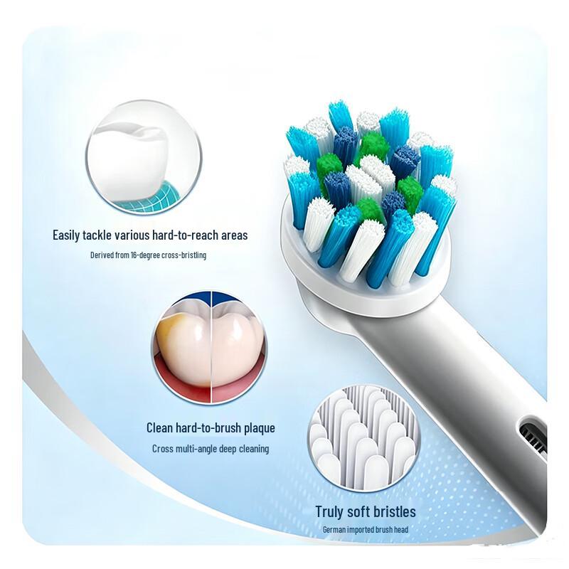 Oral-B Электрическая зубная щетка D100, китайская вилка (адаптер в комплекте)