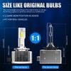 AILEO 2Pcs 180W 220000Lm D1S D3S Led Xenon Canbus D1R Lights For Car Lamps Bulb Headlight D3R Hid Kit Xeon Replacement Headlamps