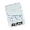 Plastic Digital Counts Up Down Timer with Lock Function 3 Volumes Levels High Visible LCD Screen for Home Workplace2