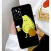 Funny Cartoon Avocado Case For Samsung Galaxy A55 A35 A15 A14 A34 A54 A73 A53 A33 A23 A13 A12 A32 A52 A51 Cover