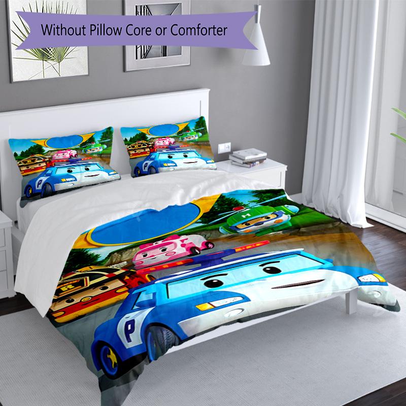 Train Adventure: Titipo's Journey 3‑Piece Bedding Set,Soft Duvet Cover with 33 Pillowcases,Multi‑Scene Home Dorm Use,Ideal Gift for Birthday & Holiday