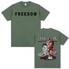 Prayers Up for Charlie Kirk Memorial T Shirt Unisexs Women Fashion Aesthetic Classic Tshirts High Quality Oversized Loose Tshirt