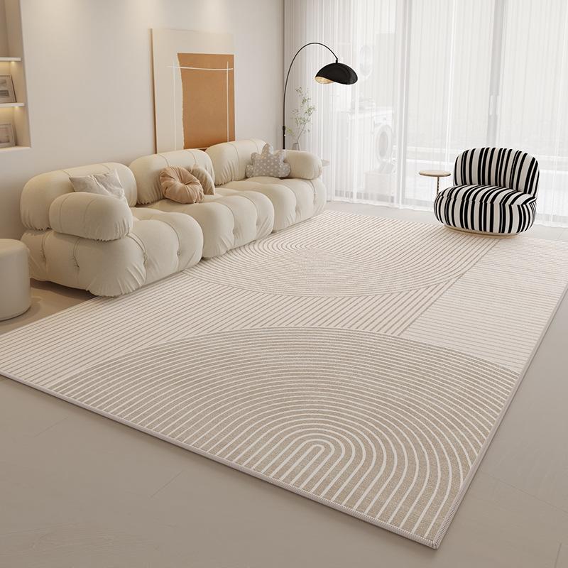 Ковер для гостиной Cream Velvet Loop - водонепроницаемый, спальня и домашний декор 2024