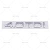 2026 3D 1.6 1.9 2.0 3.0 4.0 TDI Car Trunk ABS Badge Emblem Rear Tailgate Fender Door Adhesive Badge for AQ4 A4 A5 A6 A7 A8 Q3 Q5 Q7