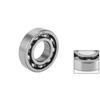 Motoforti 16002 Deep Groove Ball Bearings P6 15x32x8mm Lubricated Bearings Open Type Silver Tone Scooter Skateboard Wheel