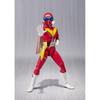 SHFiguarts Himitsu Sentai Goranger Akaranger, подвижная фигурка размером около 150 мм, окрашенная из ПВХ и АБС