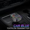 Автомобильный FM-передатчик MP3 Беспроводной передатчик Двойной USB с портом Type-C Приемник Plug-and-play для грузового радио Преобразователь для дома на колесах