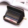 Women's Large Capacity Multi-Card Slot Zip Coin Purse