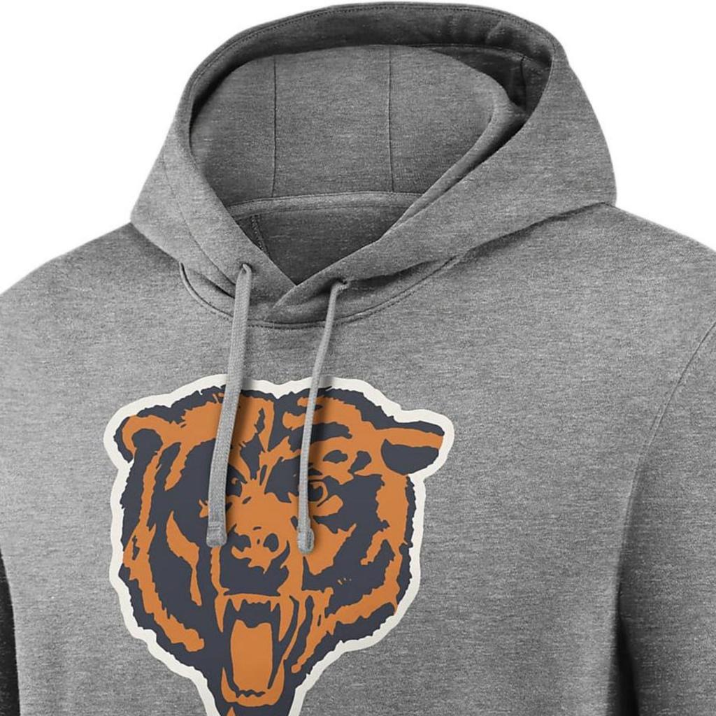 Nike Толстовка с капюшоном Nfl Club Chicago Bears Rewind Club с логотипом, мужская толстовка с капюшоном, угольный цвет NKDK06G7QV-13L