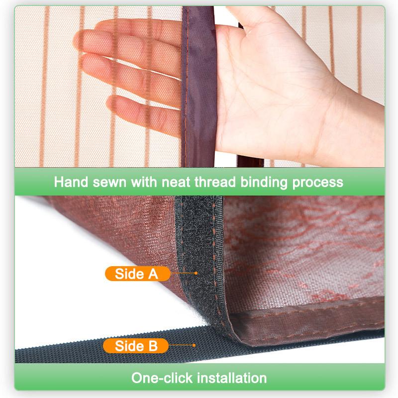 2024 летняя москитная сетка, занавеска для двери, защита от насекомых, кухонные шторы, занавеска на дверь, окно, магнитная сетка, занавеска