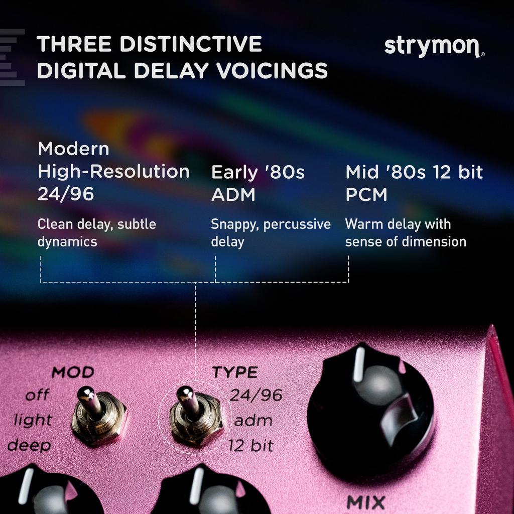 V2 Dig Двойная цифровая задержка Strymon/DIG