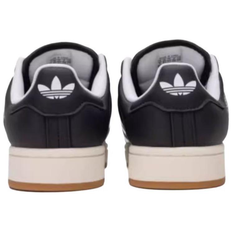 adidas Оригинальные КЕМПУС 00-х Низкие Скейтбордические Кроссовки Унисекс Черно-Белые Кроссовки JS0648