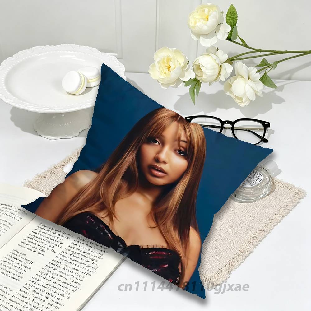 PPinkpantheress Fancy Some More Pillow for Sofa Seat Chair DecorativeModern Home Decor Print Throw Cushion