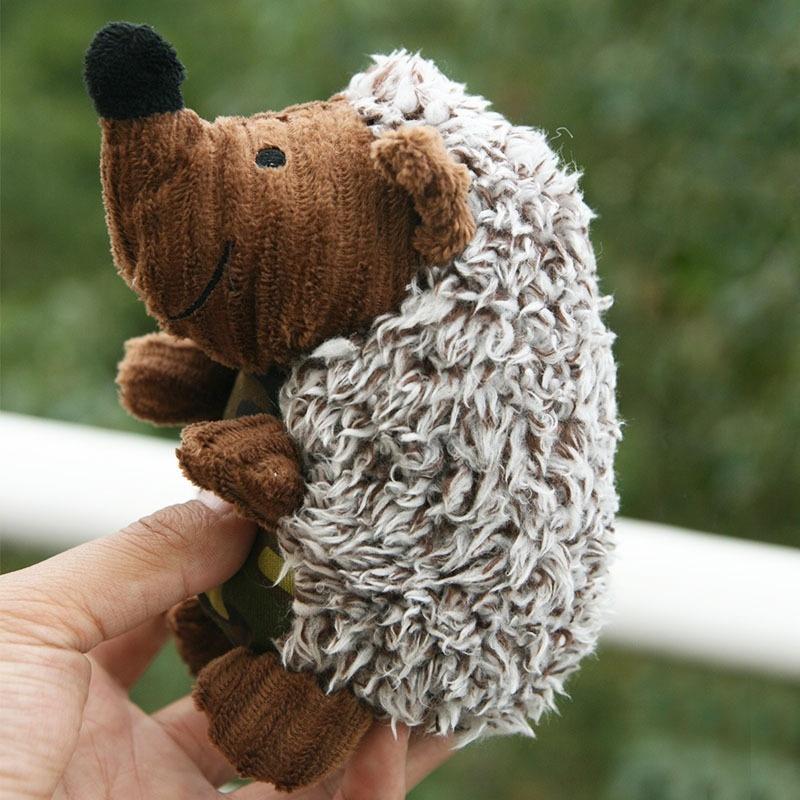 Кофейный ёжик, совершенно новая звуковая игрушка для домашних животных, пищащая игрушка, игрушка для собак