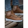07 Camel Stitched Unisex Sneakers