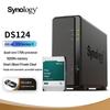 Однодисковый NAS Synology DS124 с жестким диском 8 ТБ