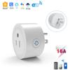 Sixwgh Homekit Розетка 16a Us Plug Адаптер Приложение для автоматизации умного дома Дистанционное управление Поддержка Siri Voice Google Home Alexa