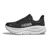 HOKA Bondi 9 Черно-белые женские кроссовки 1162012-BWHT