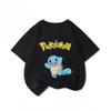 Potdemiel Summer New Pikachu Print Children's T-Shirt, Boys and Girls, Comfortable and Breathable Children's T-Shirt