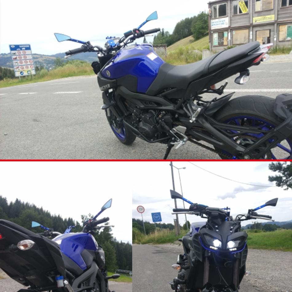 Универсальное мотоциклетное зеркало с ЧПУ сбоку заднего вида для kawasaki Z900 Z1000 Z800 Z750 Z650 Z300 Z250