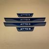 For BYD Atto 3 2022 2023 2024 Atto 2 2025 2026 Door Sill Cover Scuff Plate Kick Protector Sticker Guard Pedal Car Accessories