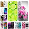Мягкий чехол из ТПУ для iPhone 4 4s 5 5s SE 6 6s милый мультяшный кот цветок модный силиконовый чехол-бампер для телефона полная защита